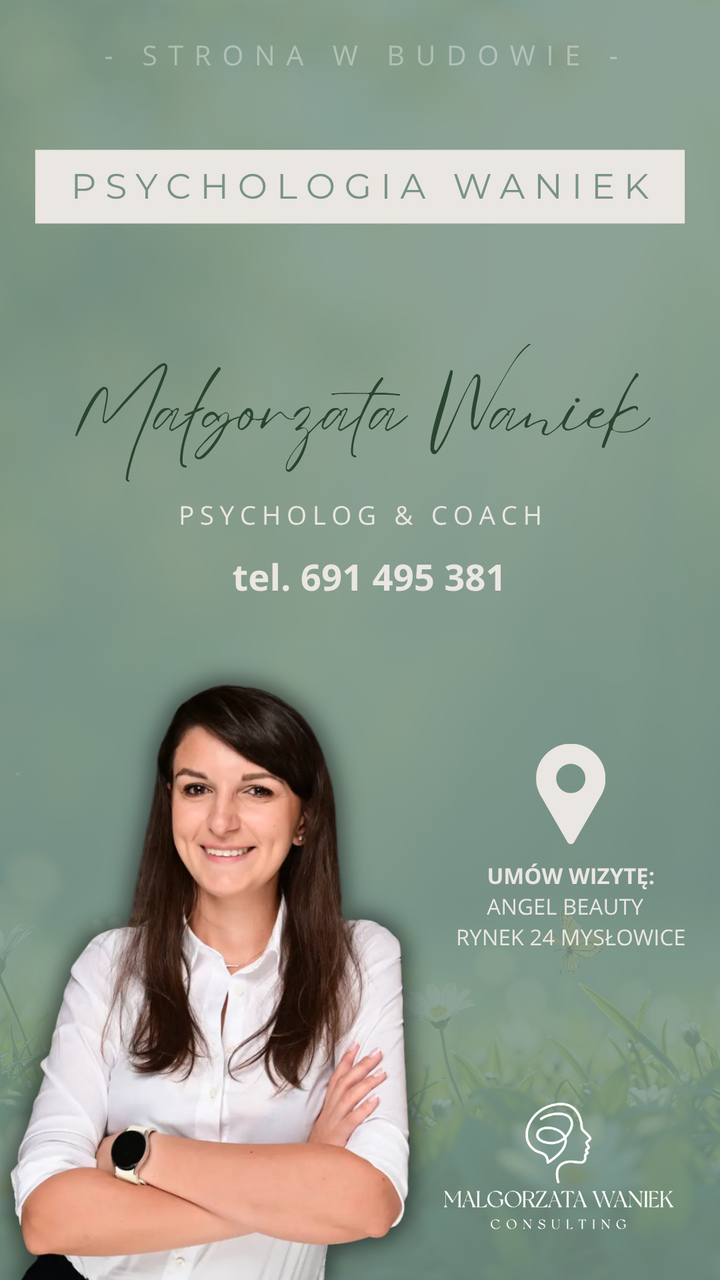 psycholog mysłowice, małgorzata waniek, psycholog dla dorosłych rynek 24 mysłowice angel beauty coach